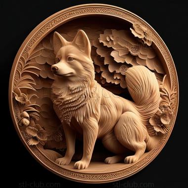 3D model st Japanese hin dog (STL)